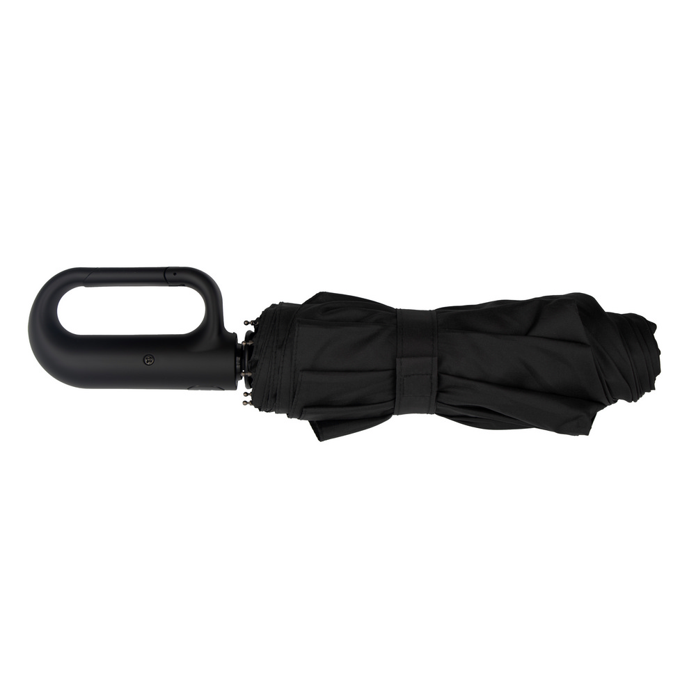 Parapluie automatique pliable | Kymbrea, noir en 180T pongé, plastique, métal Photo 5 clients/infiniprinting/ax/photos_BD/AX15307-P5-Parapluie-automatique-pliable-|-Kymbrea-imprime-noir.jpg